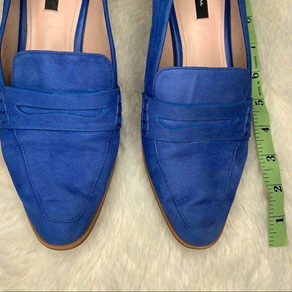 Sz 38 Cobalt Blue Pretty Loafers by Le Saunda - Picture 9 of 9